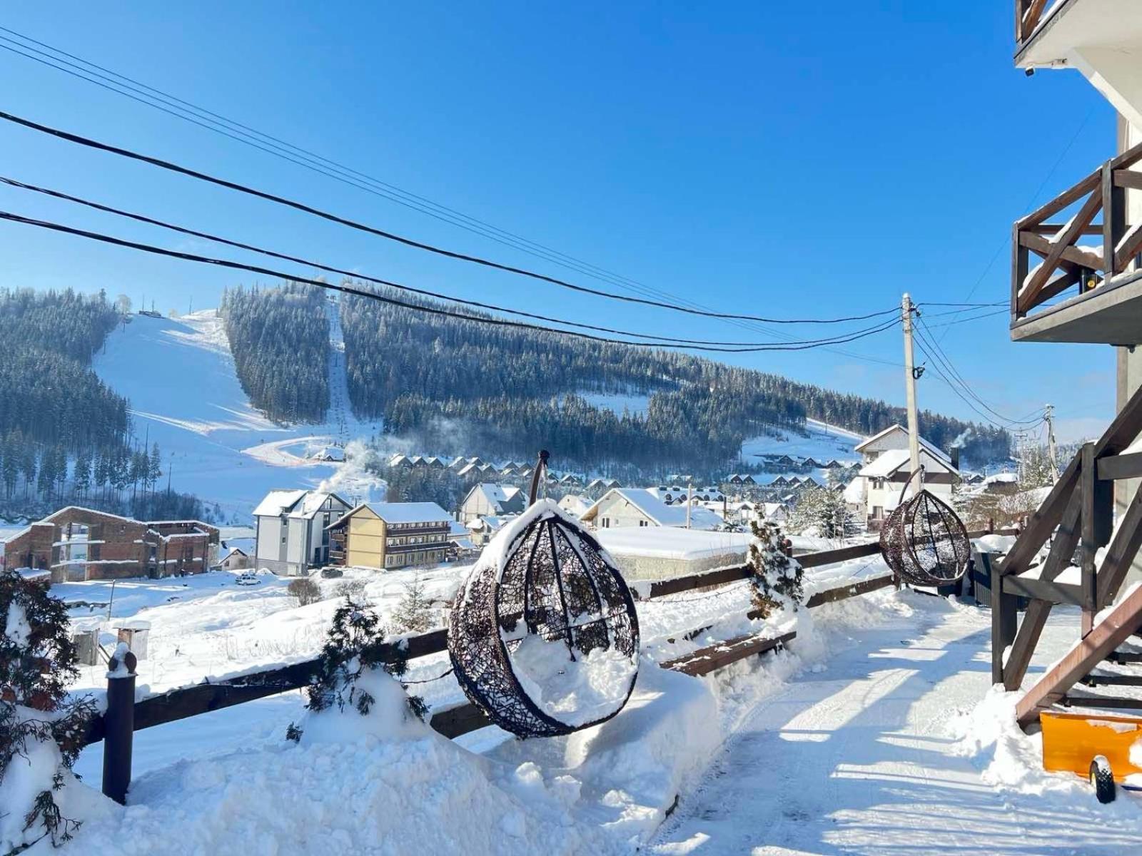 Panorama Gir Hotel Bukovel Bagian luar foto